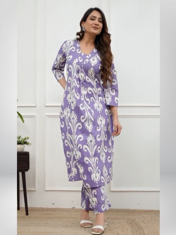 Co-ord Set - Lavender Purple