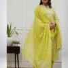 Shalwar Set - Olive Green