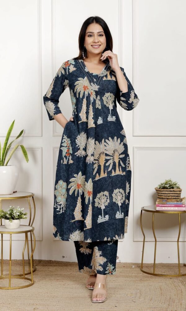 Coconut Print co-ords - Blue