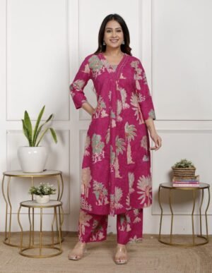 Coconut Print co-ords - Pink