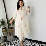 Flamingo print co ords- Orange