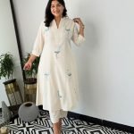 Flamingo Print Co-ord-Blue