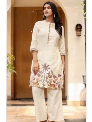 Whites Embroidered co-ords